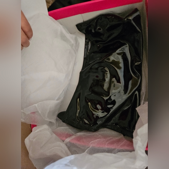 NEW Thigh High PATIN BOOTS - Picture 4 of 14